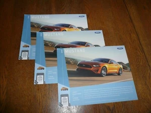 Folleto/volante de ventas Mustang 2018 - original - tres por un precio - Imagen 1 de 2
