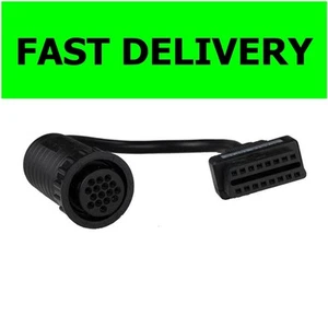 DAF TRUCK 16 PIN to OBD/OBD2 connector AUTOCOM, DELPHI, WURTH - Picture 1 of 3