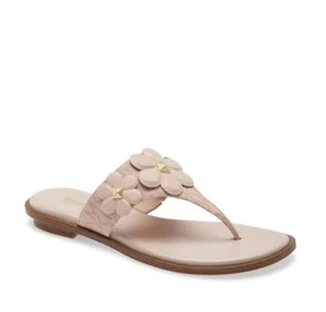 MICHAEL Michael Kors Women's Sandals  Nellie Thong Color Ballet Size 9 NIB - Picture 1 of 3