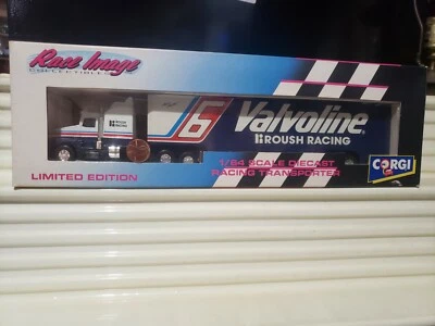 CORGI Race Image 1993 Limited Edn 1/64 MARK MARTIN VALVOLINE Transporter NuBoxed - Image 1 of 2