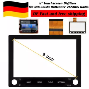 Radio 8" Touchscreen Digitizer für Mitsubishi Outlander 2019-22 MK3 SAT 2 Knöpfe - Bild 1 von 7