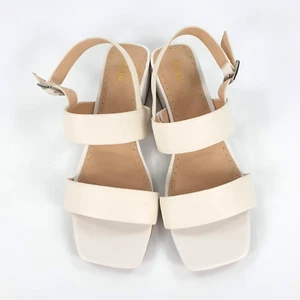 Sandalias Tacones Cuero Blanco Talla 5 Clarks - Imagen 1 de 11