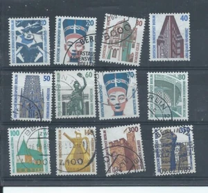 Berlin stamps 12 of the 1987 Tourist sights used including the top 3 (L999x) - Picture 1 of 2