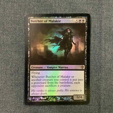 MTG BUTCHER OF MALAKIR x1 : Worldwake : Rare : NM : 2010