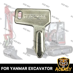 Yanmar 301 Excavator Key Blank Plant Digger - Imagen 1 de 2