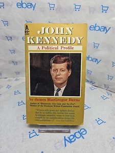 JFK Bio John Kennedy A Political Profile James MacGregor Burns 1961 Avon Vtg PB - Foto 1 di 5