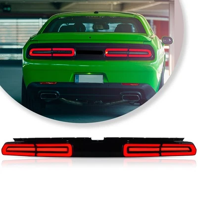Luces traseras LED COMPLETAS para Dodge Challenger 2008-2014 intermitente rojas con secuencial Foto 1 de 4