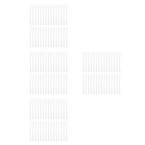  120 piezas Portaetiquetas de Equipaje - PVC Transparente Lazos de Equipaje - Etiqueta de Bolsa Transparente - Imagen 1 de 12