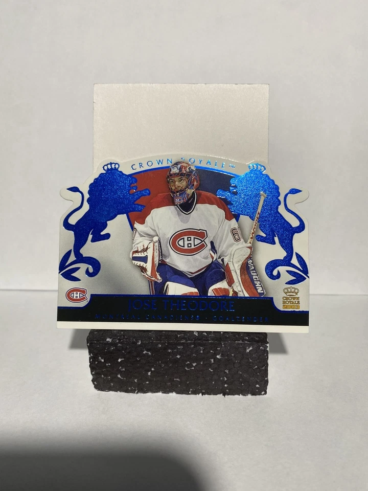 2002-03 Pacific Crown Royale - Jose Theodore #52 Blue - Image 1 of 1