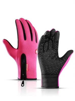 Guantes de Invierno Pantalla Táctil Montar Motocicleta Deslizantes Impermeables Guantes Deportivos Wi Foto 1 de 4
