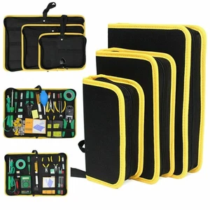 Hardware Toolkit Storage Tool Carrier Bag Oxford Fabric Handy Pouch Handbag Zip - Picture 1 of 13