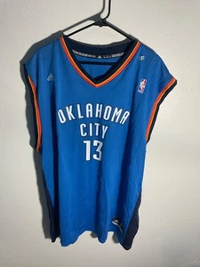 Neu adidas Oklahoma City Thunder James Harden XXL Basketball Trikot blau - Bild 1 von 5