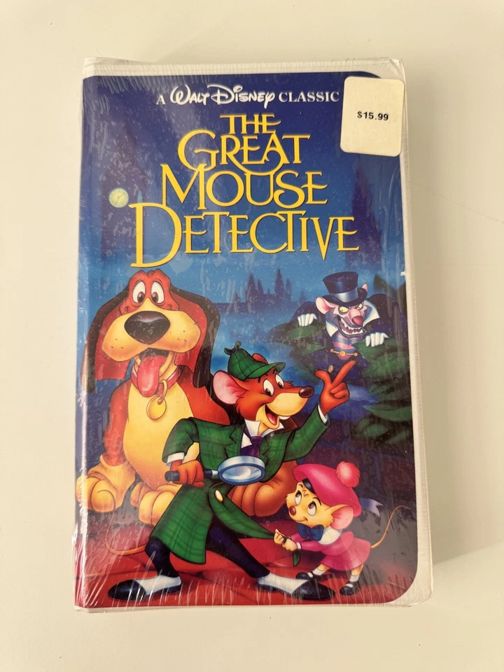 Disney's The Great Mouse Detective VHS 1992 Classics Stock No. 1360 SEALED - Image 1 of 4