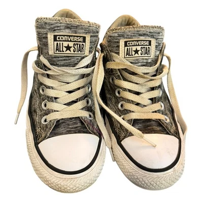 Zapatillas bajas acolchadas Converse Chuck Taylor All Star OX para mujer 7 grises Foto 1 de 4