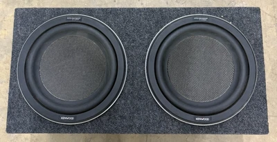 Kenwood KFC-XW1000F Car Subwoofer (2) with Box - Image 1 of 4