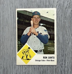 1963 MLB Fleer Baseball | Ron Santo | #32 | Chicago Cubs - Picture 1 of 15