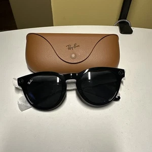 Ray-Ban Meta Glasses Gen 2, Headliner, Shiny Black RW4013F - Picture 1 of 13
