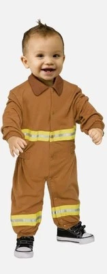 Fun World Fireman Infant Costume 6-12 months    B2146 - Image 1 of 4