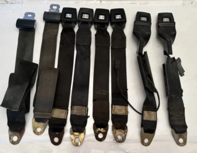 1973 - 1980 Dodge Car/Truck Black Seatbelt Lot Mopar Chrysler Plymouth Seat Belt - Image 1 of 4