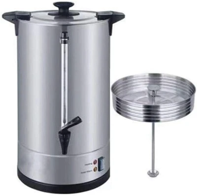 NEW! Restaurantware Restpresso RWT0555 110 Cup Coffee Urn Double Wall Percolator - Image 1 of 3