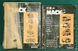 USED 2 MACK TRUCKS HIGHWAY VEHICLE SERVICE REPAIR MANUAL ENGINE FUEL CLUCH TS442 - Bild 1 von 11