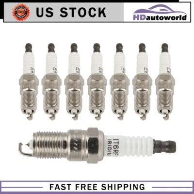 For 1996-2011 Ford Crown Victoria 4.6L V8 8pc Iridium & Platinum Spark Plugs - Image 1 of 4