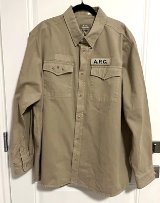 A.P.C. x Jean Touitou Men’s Surchemise Mainline Jacket - Size XXL - MRSP$560 - Image 1 of 4