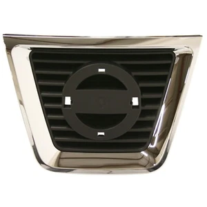 New Center Grille Chrome Shell /Painted Black Insert Fits 2008-2010 Nissan Rogue - Picture 1 of 5
