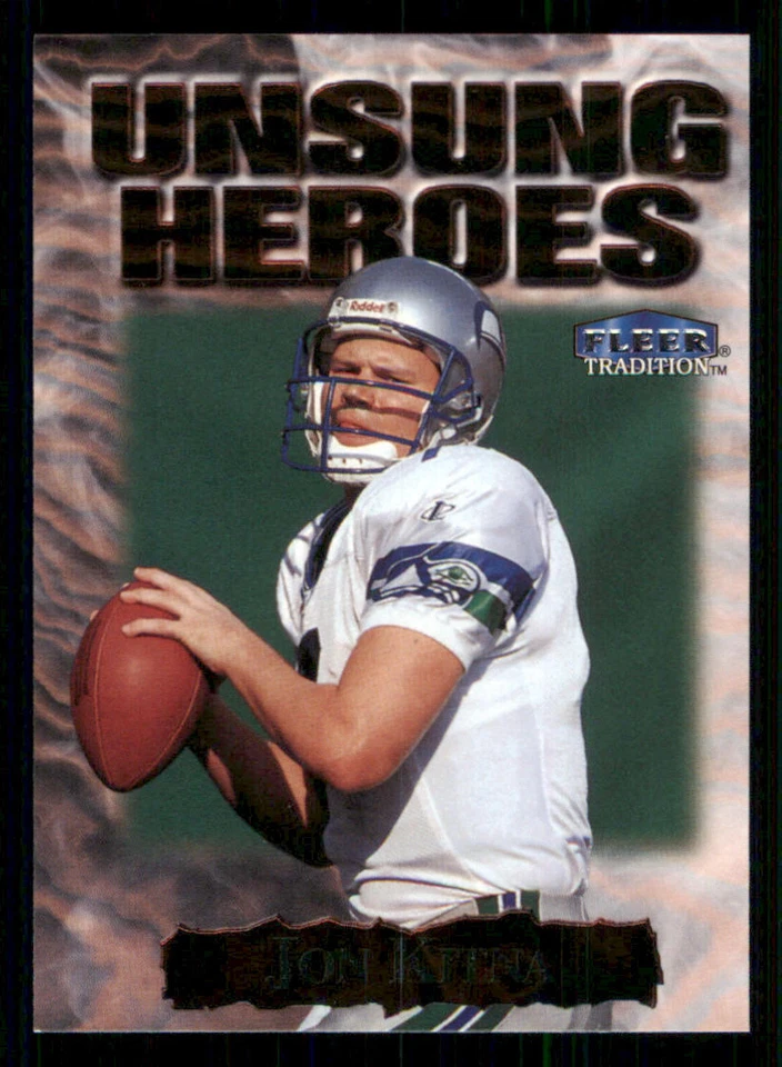 1999 Fleer Tradition Unsung Heroes #27UH Jon Kitna - Image 1 of 2