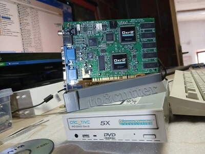 Creative CT7220 VIDEO - PC DVD ENCORE - CARD Dxr2 + DVD ROM DRIVE COMBO !!! - Image 1 of 4