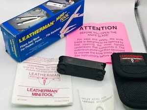Leatherman MINI BLACK BO Ballistic COLLECTORS ITEM MULTI TOOL NEW IN BOX - Picture 1 of 6