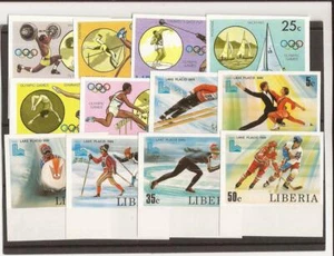 LIBERIA-2 unlisted imperf sets- Olympic games ( MNH) - Picture 1 of 1
