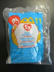 TY BEANIE BABY 1999 McDONALD'S #11 "NOOK" EN PAQUETE ORIGINAL - Imagen 1 de 5