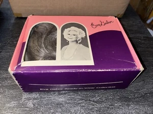 NOS Vintage Eva Gabor Model Melissa Color 51 Wig Grey Black #K - Picture 1 of 12