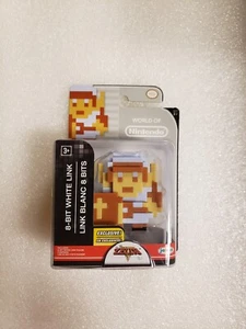 World Of Nintendo Zelda 8-Bit White Link Blanc & Bits Figure NEW - Picture 1 of 1