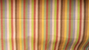 KAFFE FASSETT GEWEBT "SCHMALE STREIFEN" GELB VON HALBER YARD $10 - Bild 1 von 1