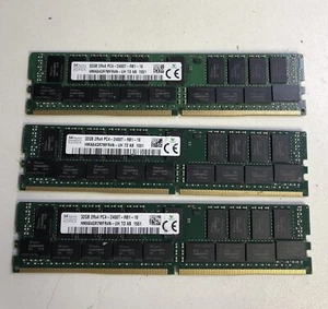SK HYNIX 32GB HMA84GR7MFR4N-UH DDR4 ECC RDIMM 2Rx4 PC4-2400T-R Server Memory - Picture 1 of 4