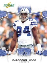 2008 Score Football Pick Your Card Complete Your Set