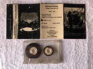 MEPHIZTOPHEL - THE WAR HAS STARTED PROMO DEMO TAPE 1995 RARE VG+/VG+ - Picture 1 of 2