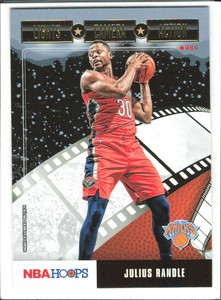 2019-20 Panini NBA Hoops Julius Randle Lights Camera Action WINTER #30 Knicks