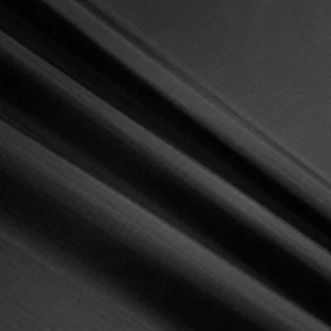 Fabric, Black Waterproof Ripstop Nylon Fabric 40D, 60x39 Inches, Lightweight,... - Picture 1 of 3