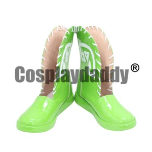 DotA Allstars Dota 2 TRANQUIL BOOTS Tranquils Cosplay Green Shoes Boots X002 - Picture 1 of 5