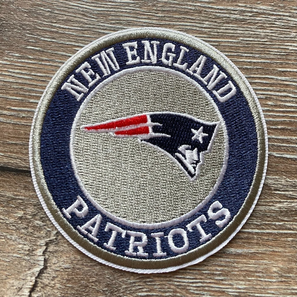 MARKENLOS NFL New England Patriots PATCH Aufnäher American Football US Sport Team