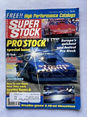 1989 June Super Stock Magazine Interview Bill Jenkins (MH872) - Image 1 of 3