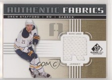 2011-12 SP Game Used Edition Authentic Fabrics Gold Drew Stafford (R) #AF-DW.2