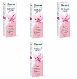 4x Himalaya Natural Glow Kesar Face Cream 50g | Saffron Alfalfa | Free Ship - Picture 1 of 7