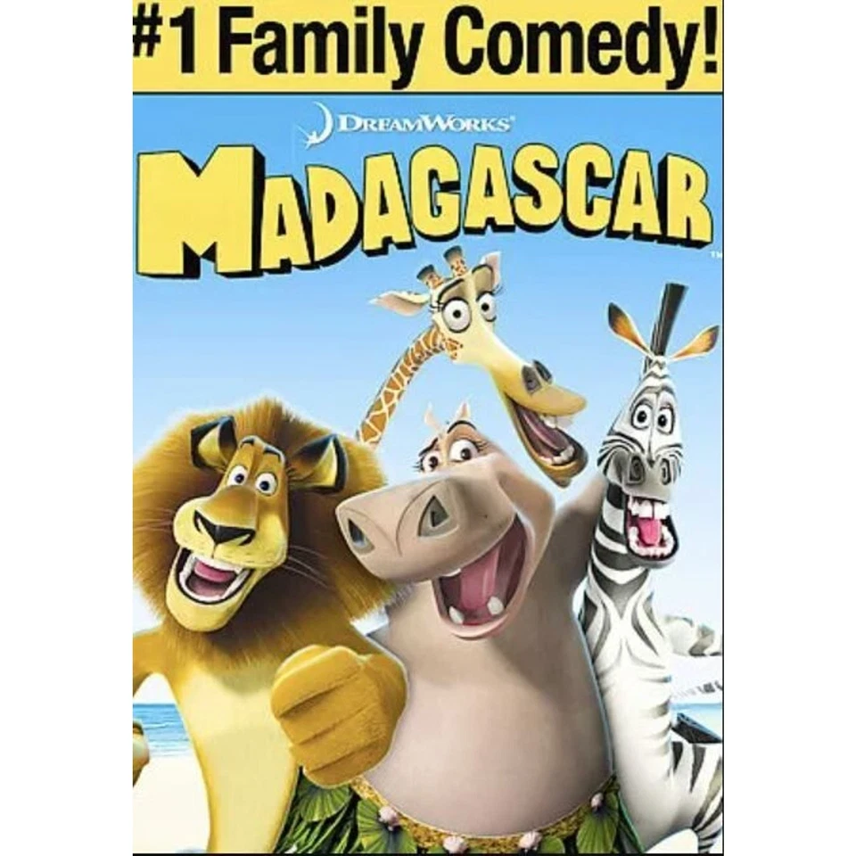 Madagascar (DVD, 2005, Widescreen) Foto 1 de 1