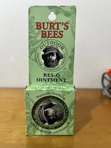 Burt's Bees Outdoor Res-Q Ointment With Lavender Oil & Vitamin E 0.6 oz Tin NEW - Picture 1 of 4