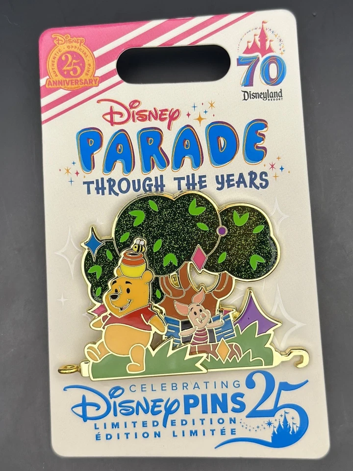 Pin Winnie the Pooh Disney Parade Through The Years 2025 LE 2000 Foto 1 de 1