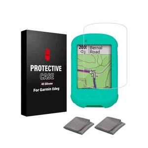 Funda para Garmin Edge 830 Funda Protectora Silicona,Cristal Templado para Garmin... - Imagen 1 de 8